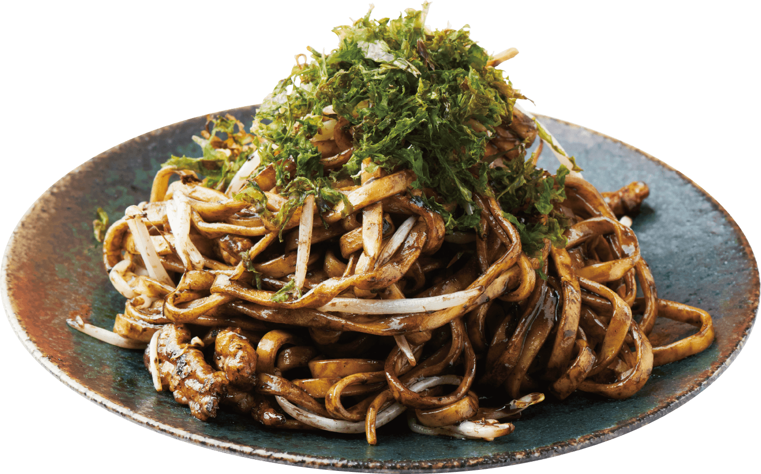 鶏や 梅の湯 の 沖縄そばのヤキソバ