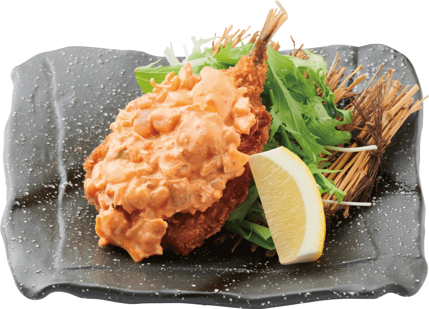 楽韓堂 心斎橋店 の 長崎産アジフライ